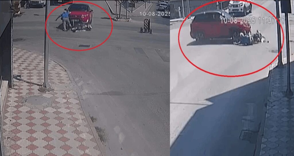 otomobil ile carpisan elektrikli bisikletin surucusu yaralandi rxR45m16