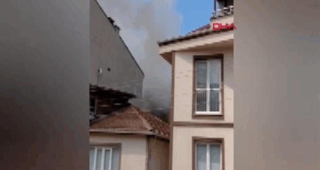 yikimina baslanan 6 katli binanin bahcesinde felaket OgY2j14m