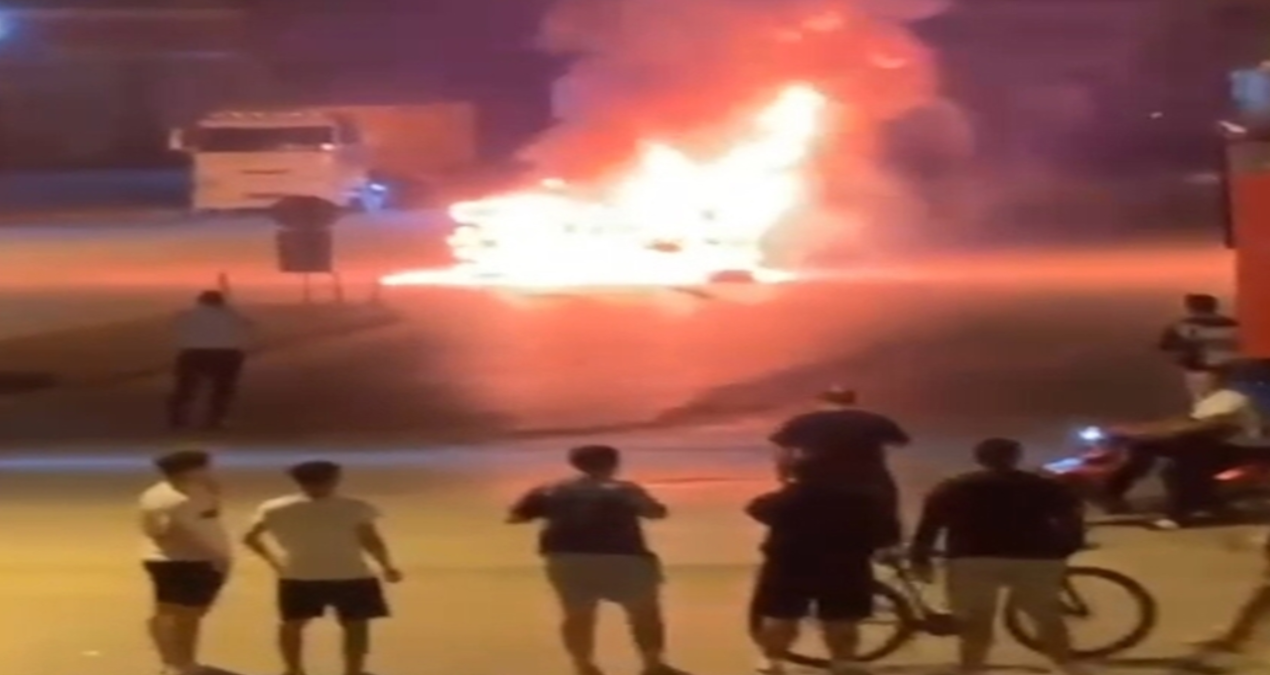 devrilip alev alan utvnin surucusu oldu Ng5F7O9B