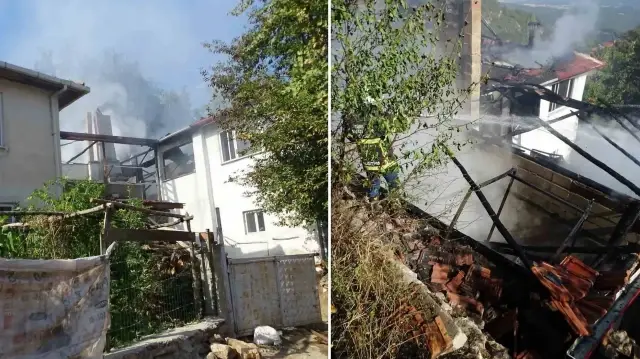 hisarcikta bir evde cikan yangin ormana sicramadan sonduruldu he5Ta4hK