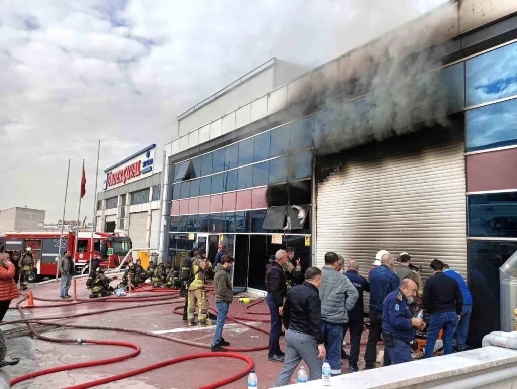 Ankara’da Yangın Kontrol Altına Alındı