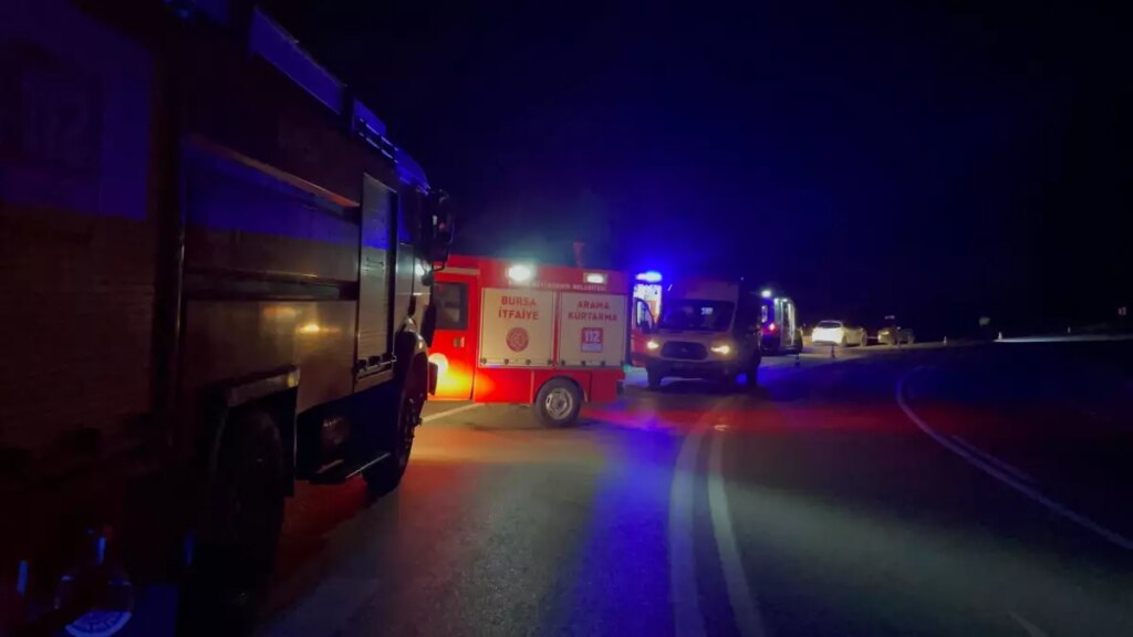 İznik’te TIR Kazası: 1 Ölü, 1 Yaralı